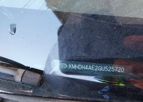 2016 Hyundai Elantra Se z USA, uszkodzony, nr VIN KMHDH4AE2GU525720